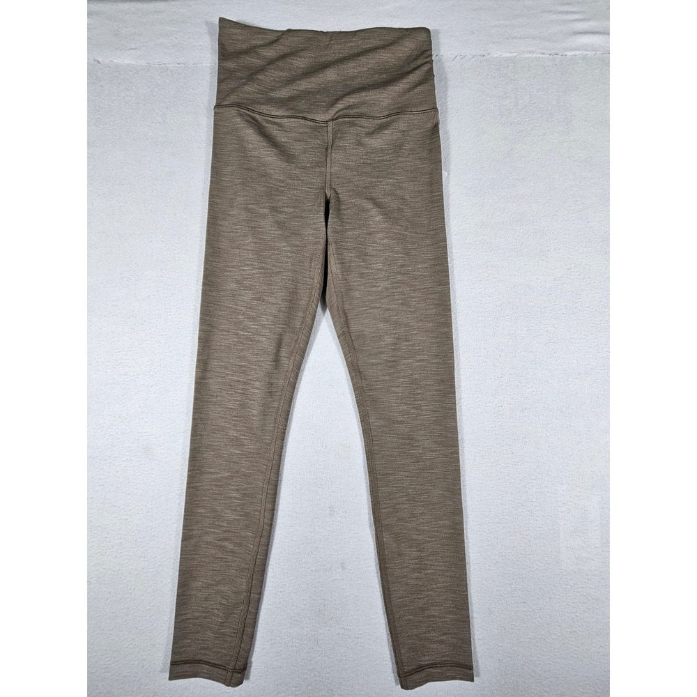 Athleta Ultra High Rise Elation 7/8 Tight XXS Brown Heathered Powervita Leggings